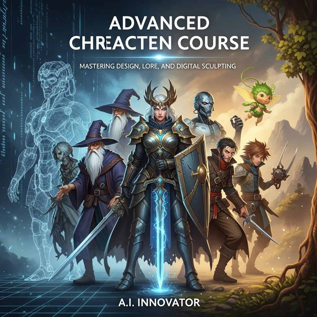 Advanced Character Creation Course Cover